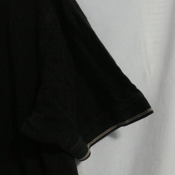 ANTIGUA | large | 100% Cotton | Black and Gold Peller Estates Polo - Golf Shirt - Picture 13 of 16